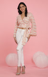 Pink Nina Sequins Blouse